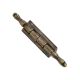 Bisagra Desmontable Con Pasador y Remate Oro Viejo 74 mm.