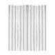 Cortina Ducha Tela Blanca 180x200 cm.