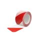Cinta Señalización LDPE Roja/Blanca Rollo 70 mm. x 200 Metros
