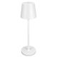 Lampara Mesa Intesidad Regulable Con Bateria 4.400 mAh. 3 Watt, 220 Lumenes Color blanco