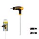 Llave Allen Con Bola Mango Bimaterial 