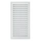 Rejilla Plastico Empotrar Con Malla Posterior 25x12 cm.