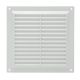Rejilla Plastico Sobreponer Con Malla Posterior 20x20 cm.