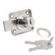 Cerradura Mueble Para Armario 362/20 mm. Cromada
