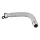 Tuberia Extensible Agua Acero Inoxidable Corrugado. Longitud de 22,5 a 30 cm. Tomas 1/2