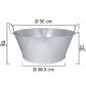 Barreño Galvanizado Baño  20