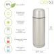 Termo Liquidos, Capacidad De 750 ML. Libre BPA, Acero Inoxidable, Antigoteo