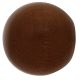 Terminal Madera Esfera 28x55 mm. Nogal