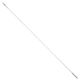 Tirador Riel Aluminio Plastificado 1,0mt Blanco