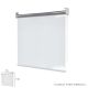 Mampara Cortina Enrollable PVC Transparente, Medidas 70 x 150 cm. Cadena Lado Derecho