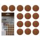 Tapatornillos Adhesivos Maple (Blister 20 unidades)