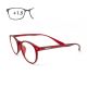 Gafas Lectura Connecticut Color Rojo Aumento +1,5 Patillas Para Colgar Del Cuello , Gafas De Vista, Gafas De Aumento