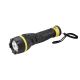 Linterna LED De Mano Goma Antideslizante A Pilas (2 AA) 55 Lumenes 1 Watt. Protección Ip44