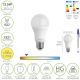 Bombilla Led Estandar Rosca E27. 13,5 Watt. Equivale A 100 Watt. 1521 Lumenes. Luz Calida (3000º K.)