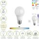 Bombilla Led Estandar Rosca E27. 16 Watt. Equivale A 130 Watt. 1901 Lumenes. Luz Blanca 4000º K.)