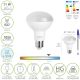 Bombilla Led Reflectante E27. 11 Watt. Equivale A 100 Watt. 1055 Lumenes. Luz Fria 6.500º K.