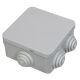 Caja Estanca Superficie Con Clip 80x80x40 mm.